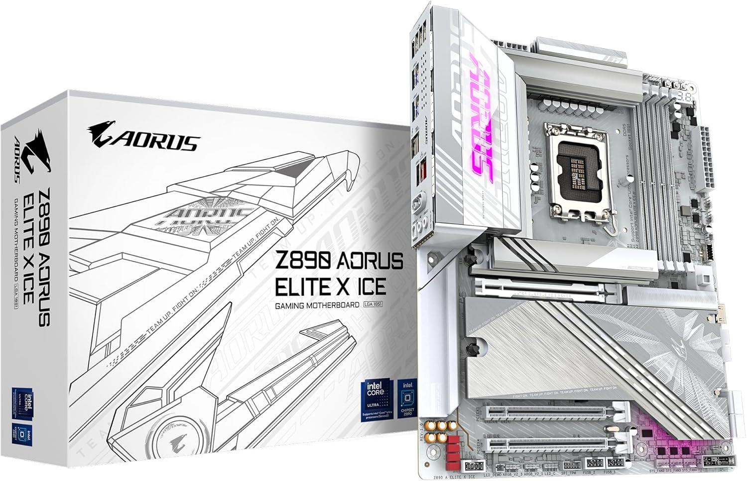 GIGABYTE Z890 AORUS ELITE X ICE - image 1