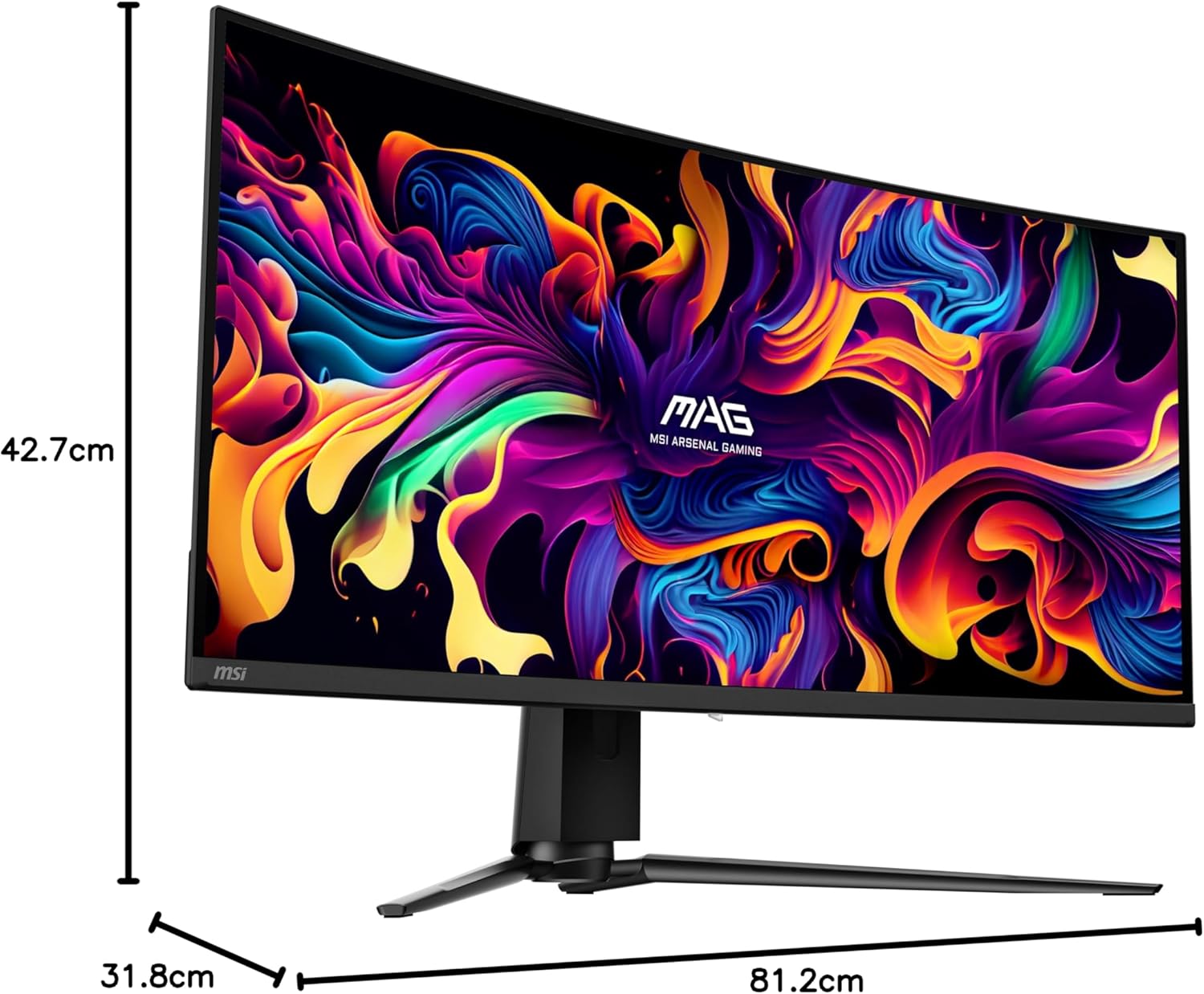 MSI MAG 341CQP QD-OLED 34" UWQHD 175 Hz/0,03 ms UltraWide - image 3