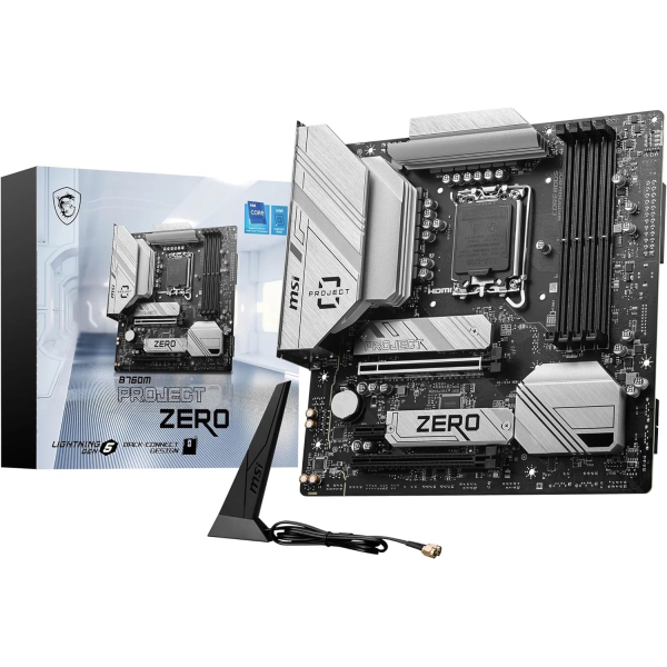 MSI B760M Project Zero Micro-ATX  Wi-FI 6E - image 1