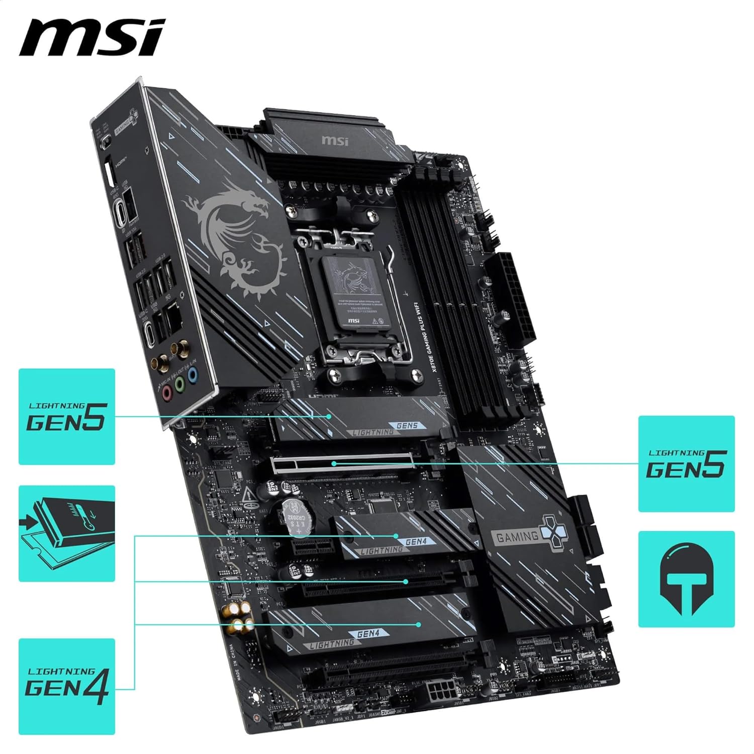 MSI X870E GAMING PLUS WIFI - image 3