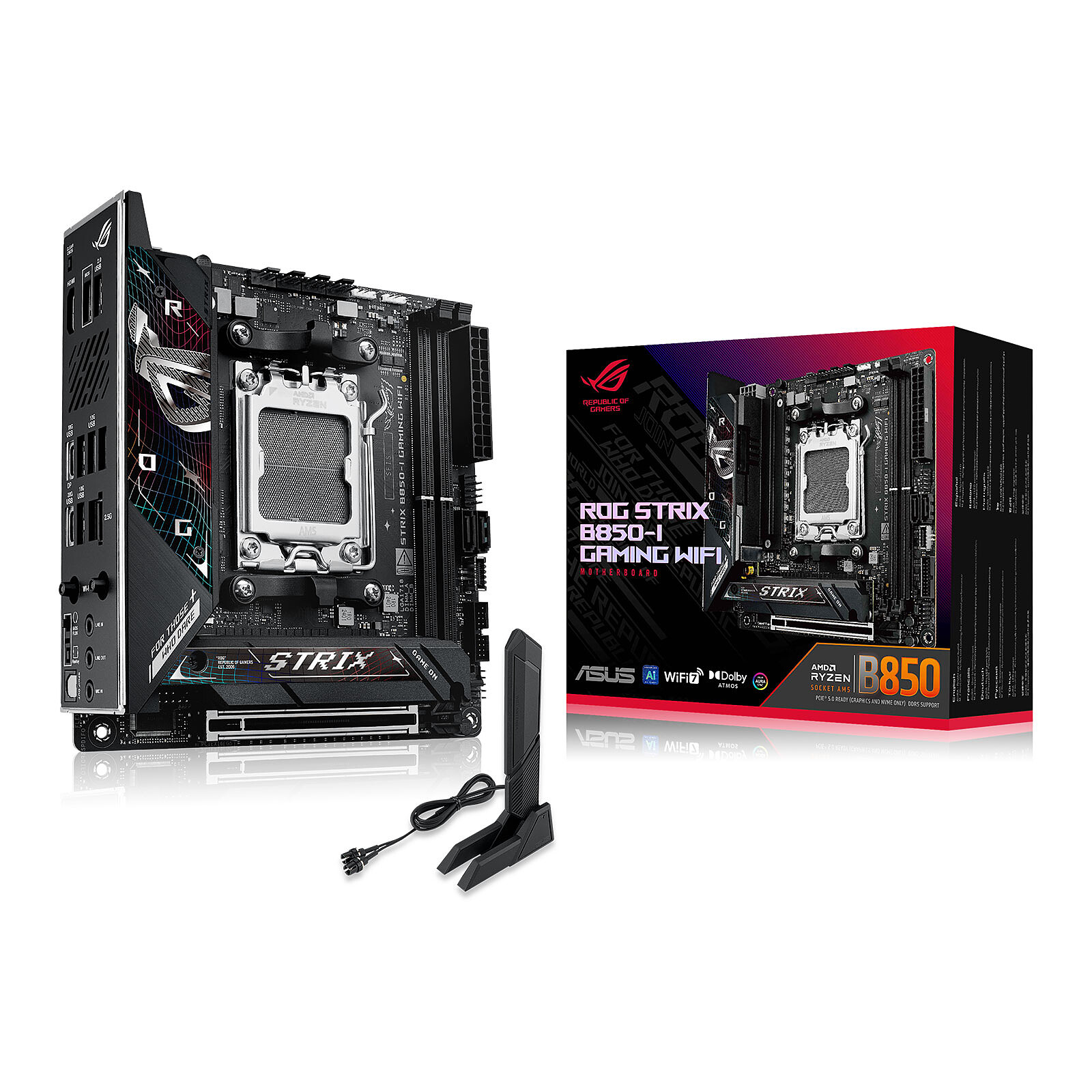 ASUS ROG STRIX B850-I GAMING WIFI - mini ITX - image 1