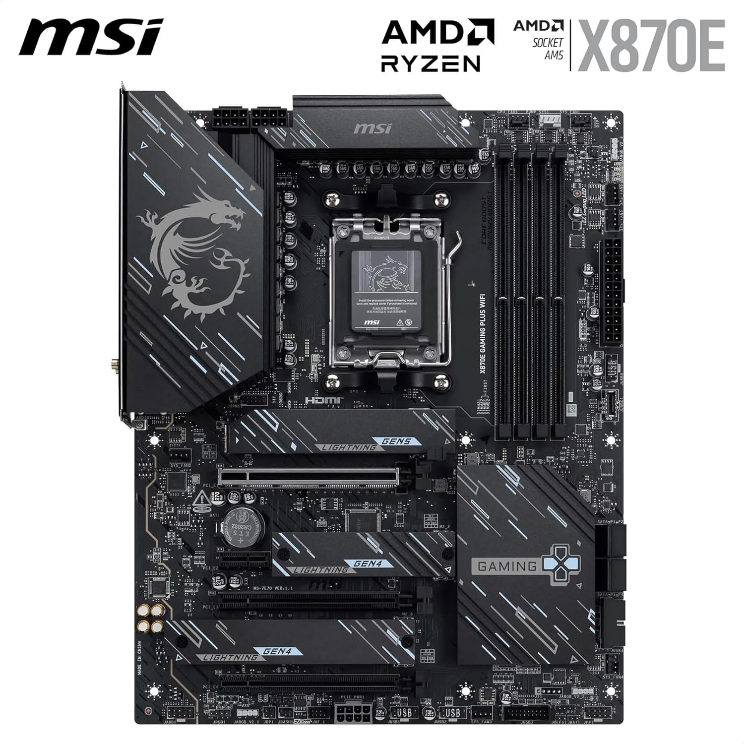 MSI X870E GAMING PLUS WIFI - image 2