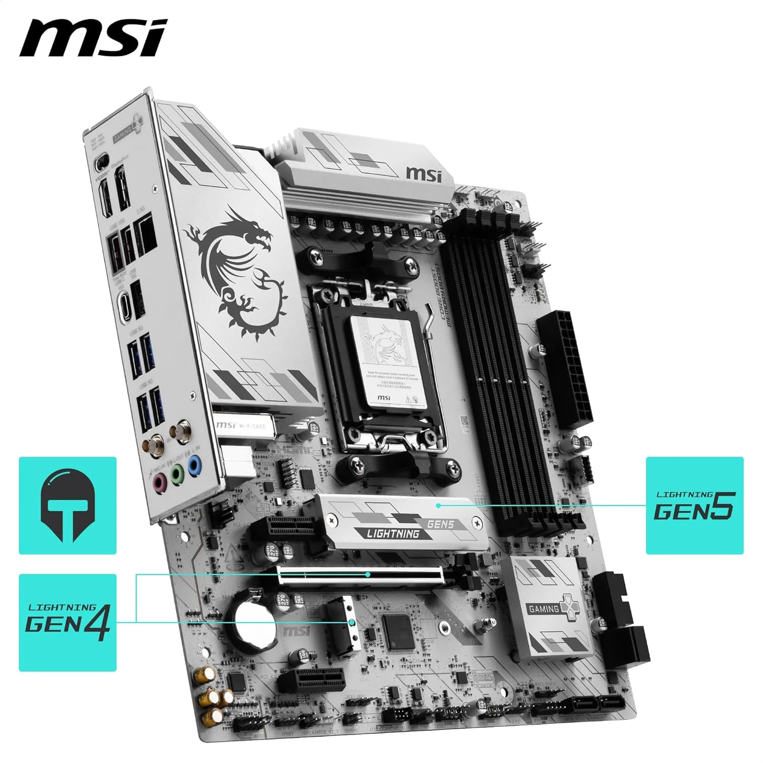 MSI B850M GAMING PLUS WIFI6E - image 3