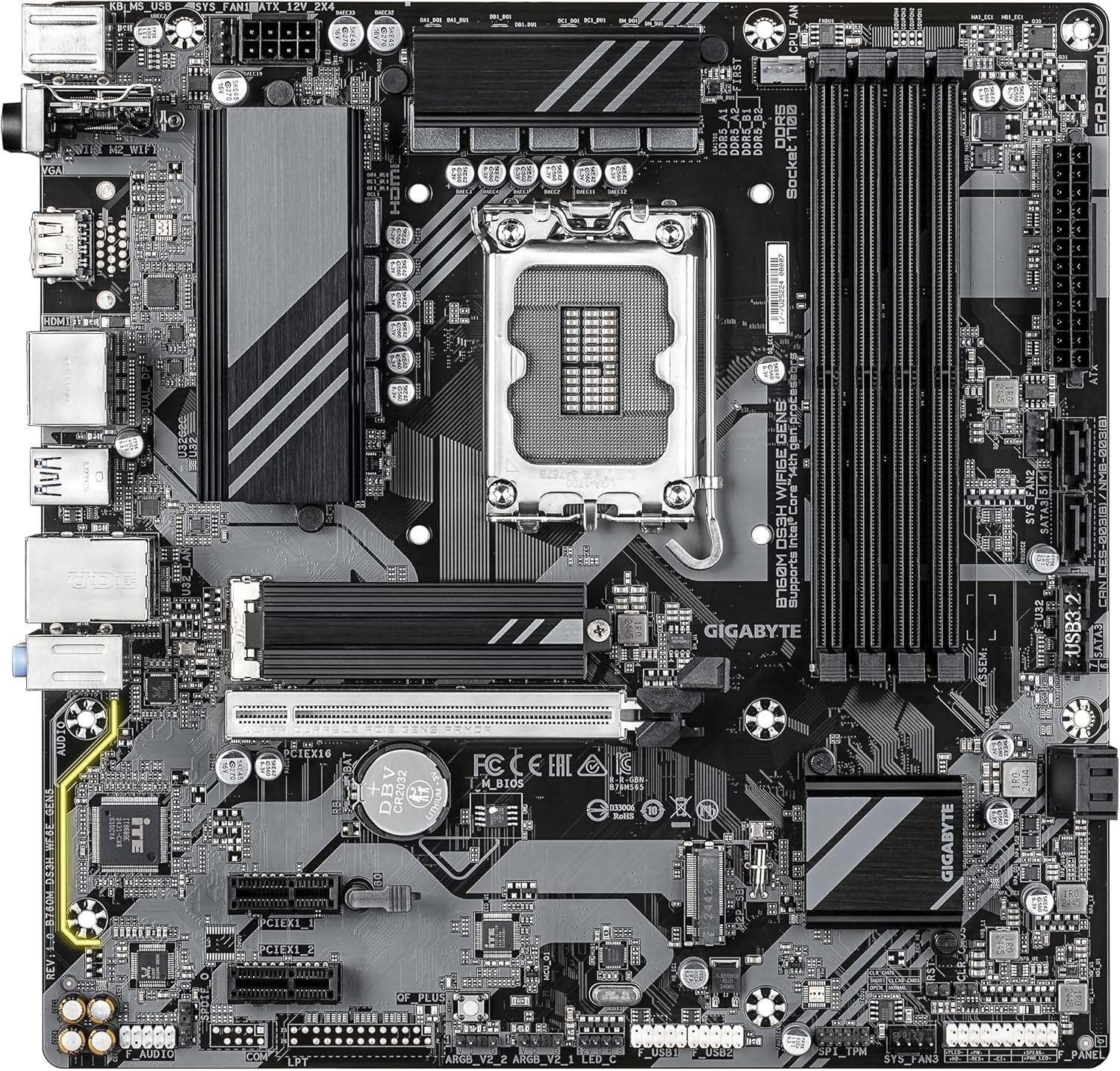 GIGABYTE B760M DS3H WF6E GEN5 - image 2
