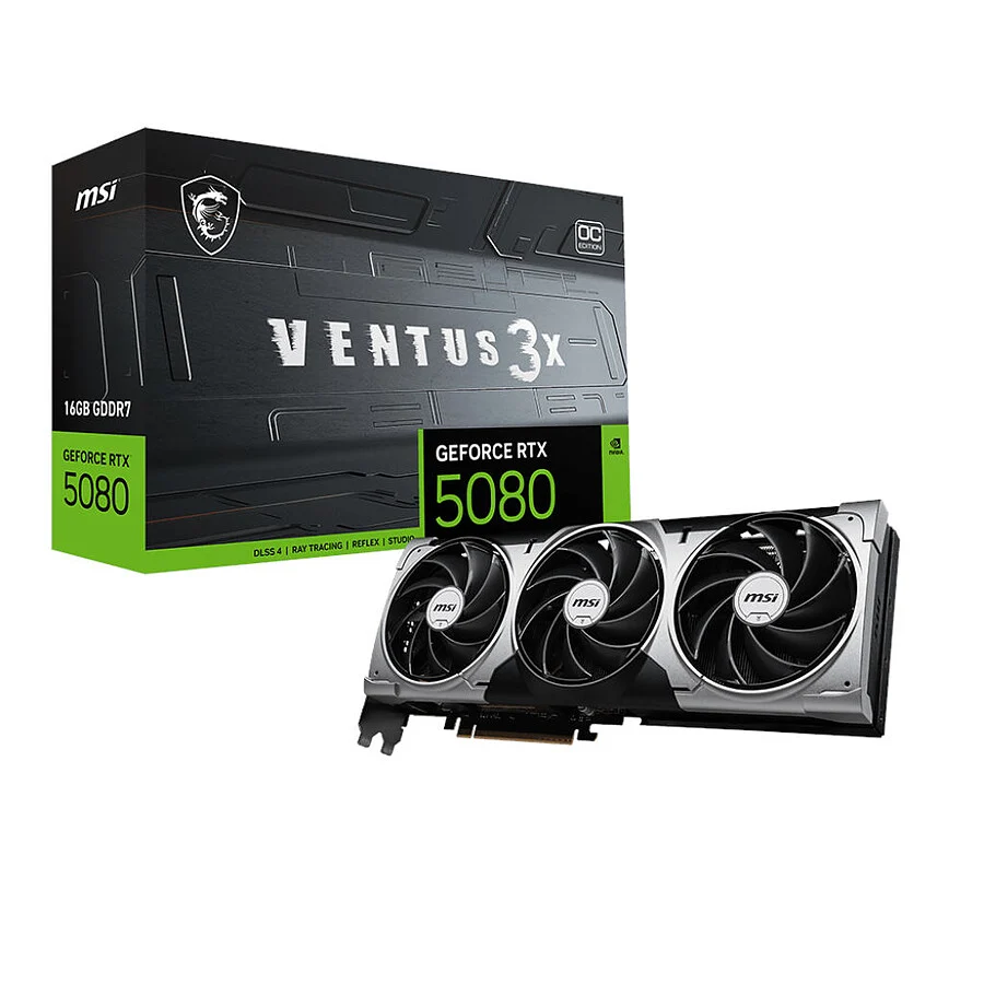 MSI RTX 5080 16G VENTUS 3X OC - image 1