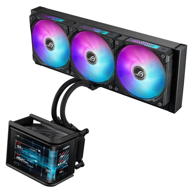 ASUS ROG RYUO IV SLC 360 ARGB Noir - image 1
