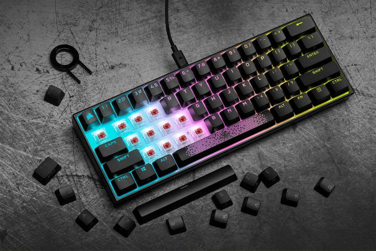 Corsair Gaming K65 Pro Mini - Noir - Switch Cherry MX Red - image 2
