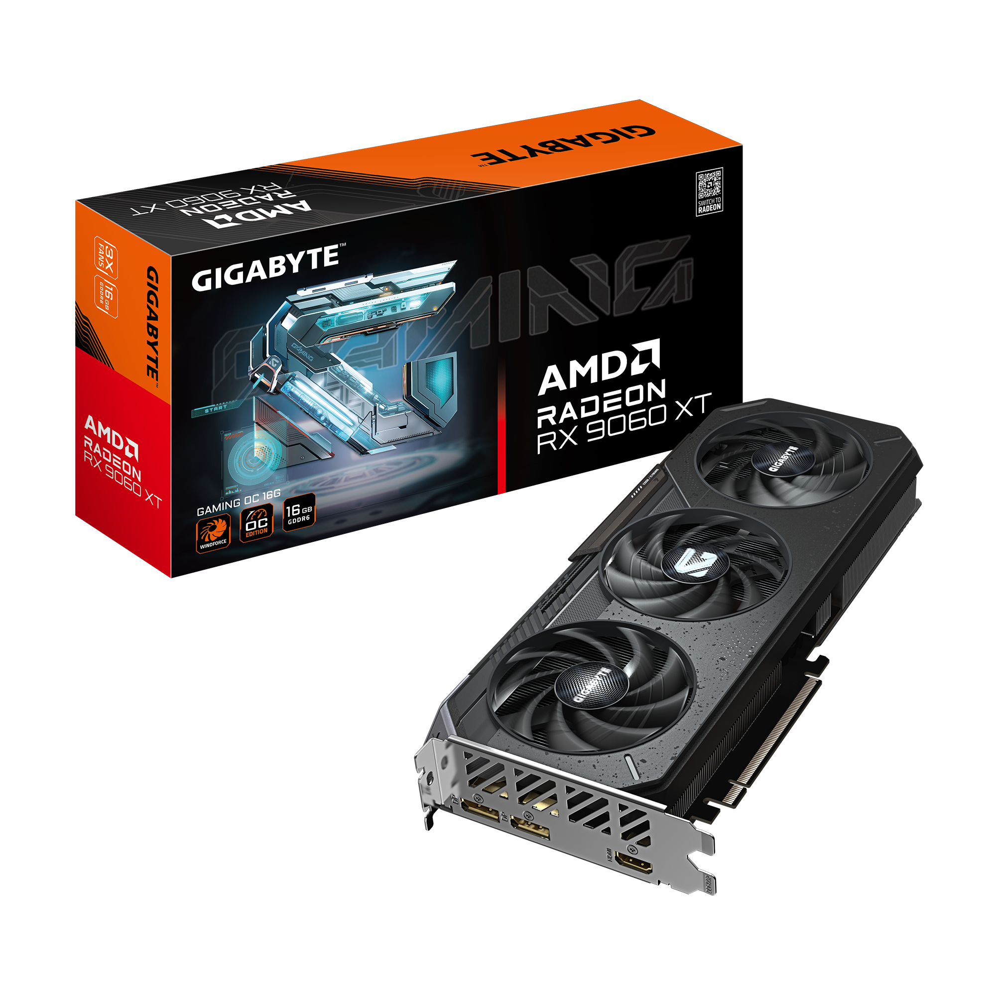 GIGABYTE RX9060 XT GAMING OC-16GD