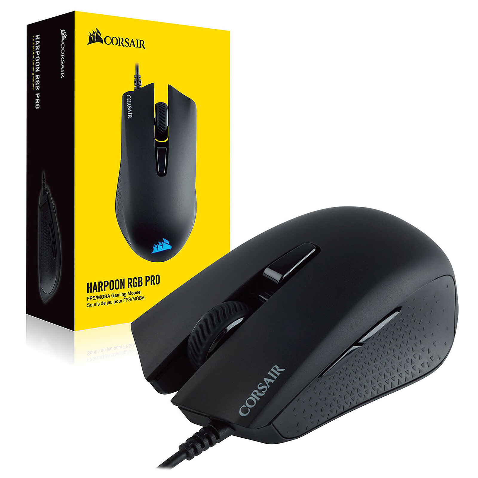 Corsair Harpoon RGB Pro Gaming USB Type-A Optique