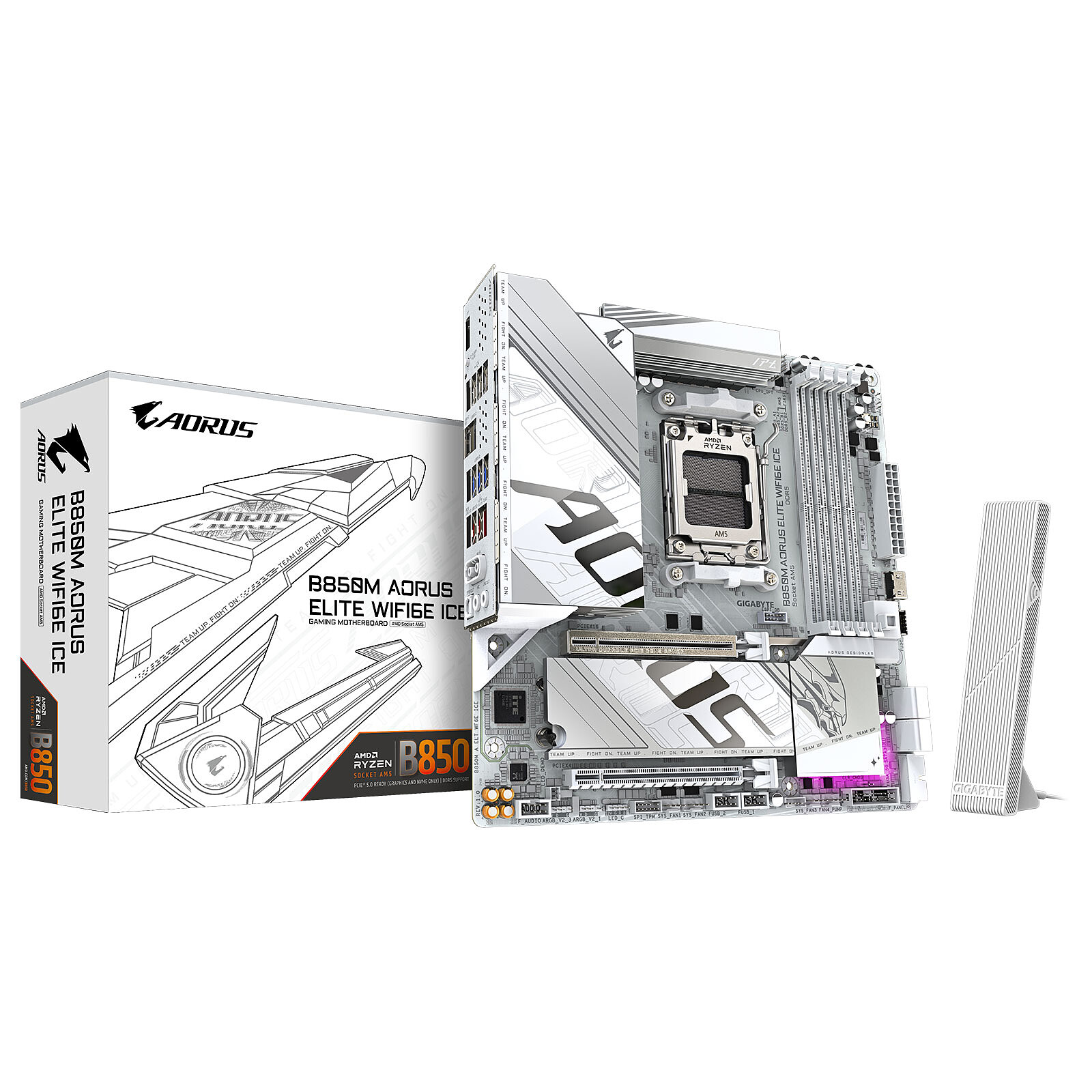 GIGABYTE B850M A ELT WF6E ICE - image 1