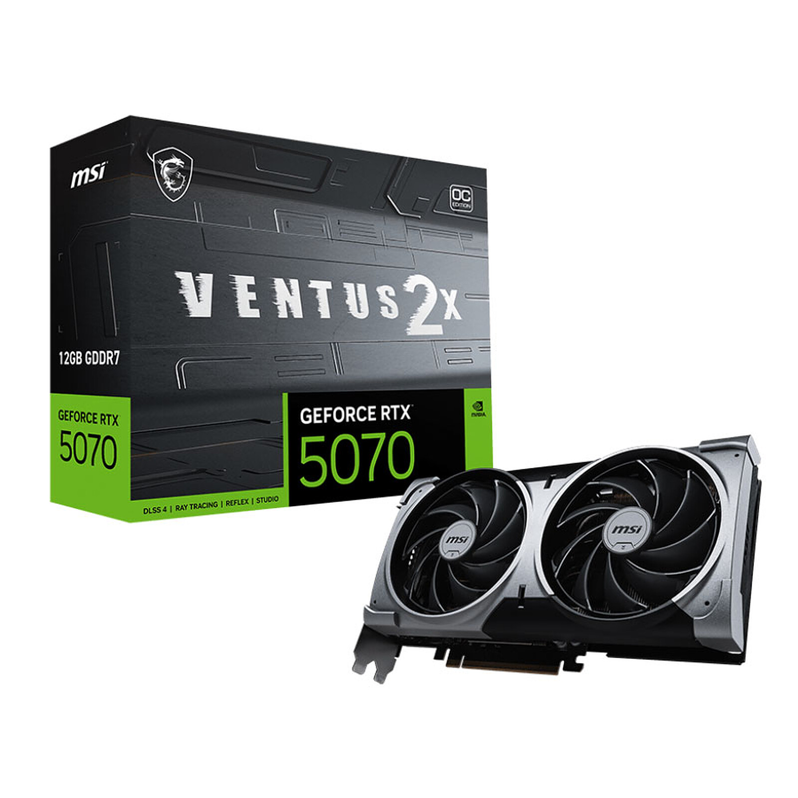 MSI RTX 5070 12G VENTUS 2X OC - image 1