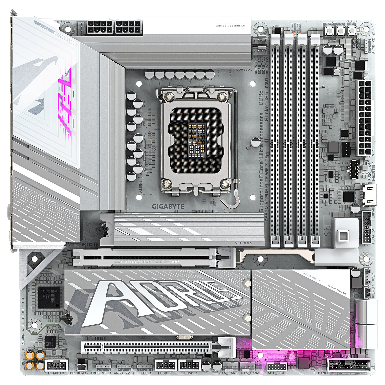 GIGABYTE Z890M AORUS ELITE WIFI7 ICE - image 2