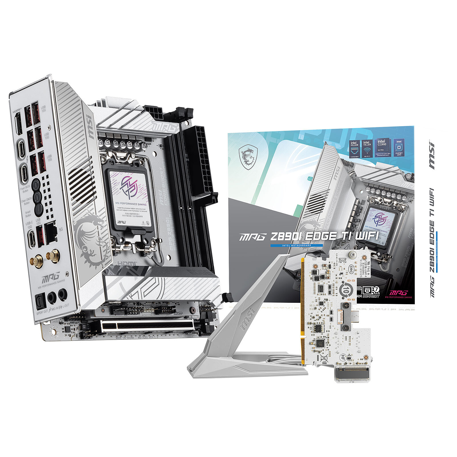 MSI MPG Z890I EGDE TI WIFI - mini ITX - image 1