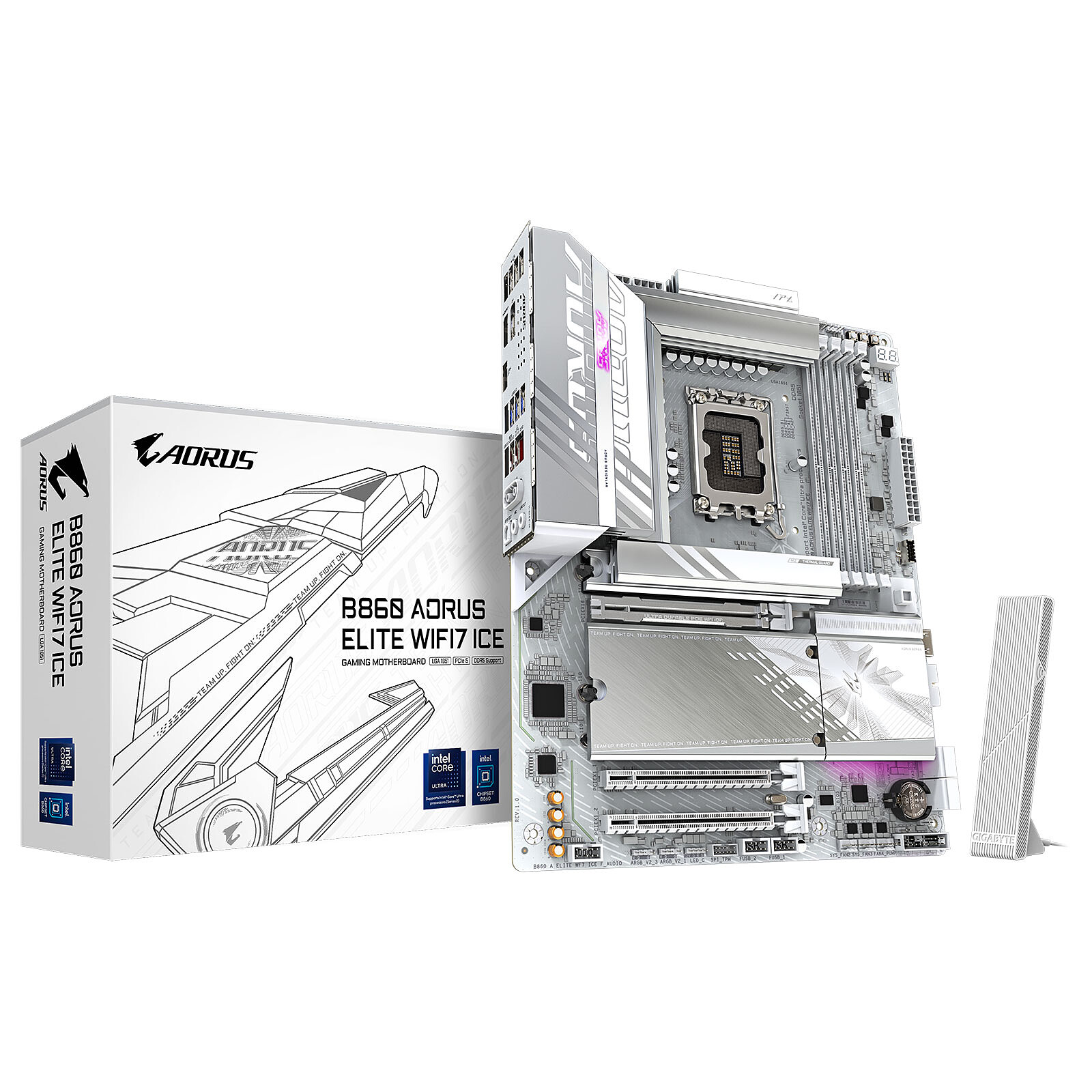 GIGABYTE B860 AORUS ELITE WF7 ICE - image 1