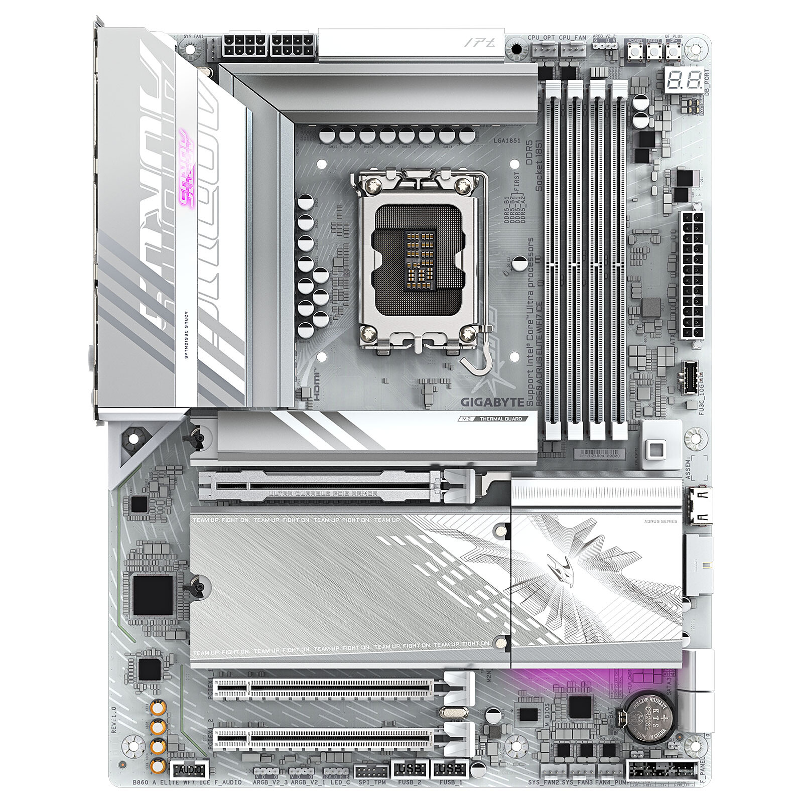 GIGABYTE B860 AORUS ELITE WF7 ICE - image 2