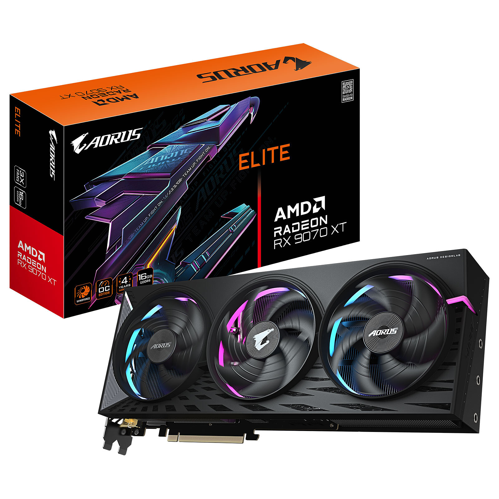 GIGABYTE RX9070XT AORUS E-16GD - image 1