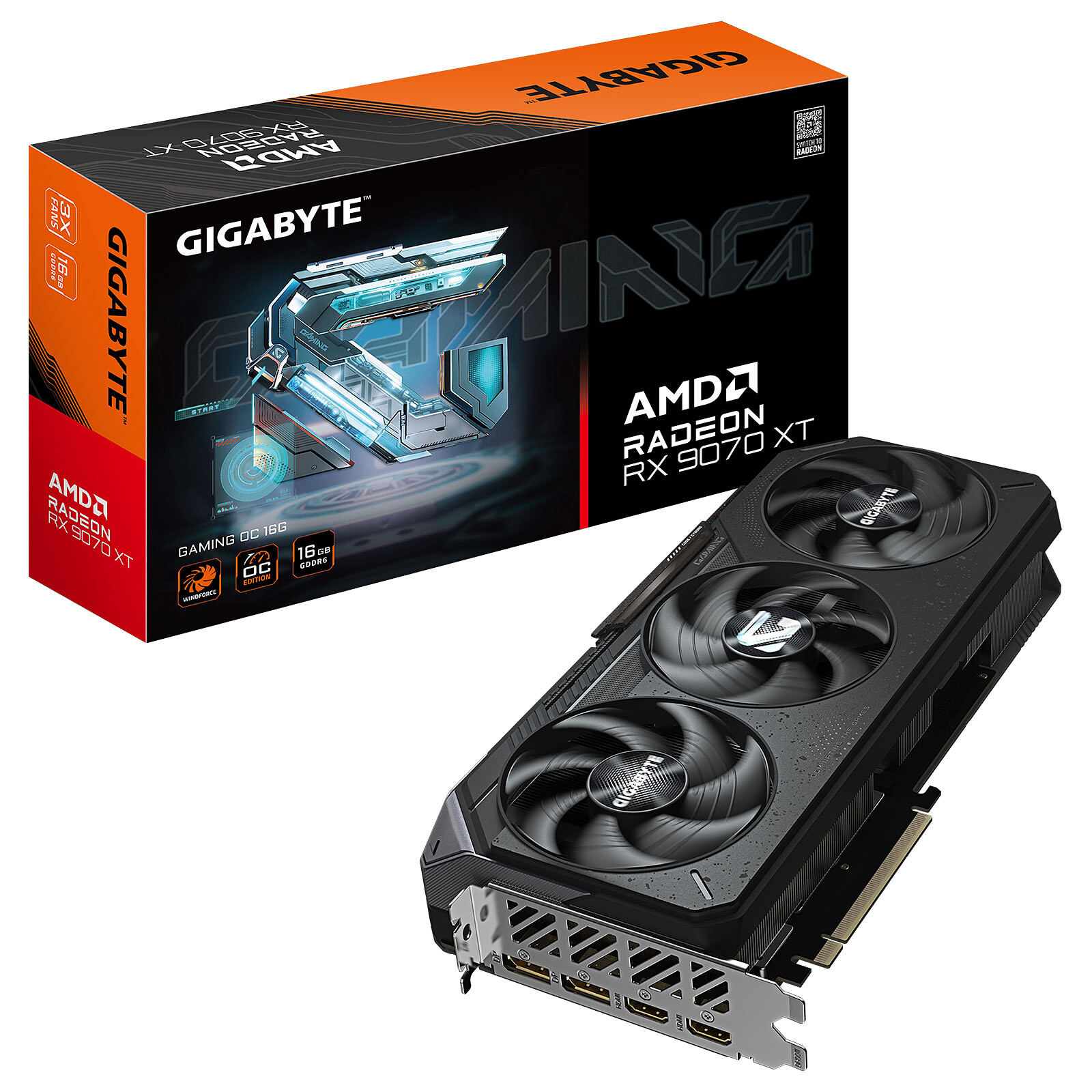 GIGABYTE RX9070XT GAMING OC-16GD - image 1
