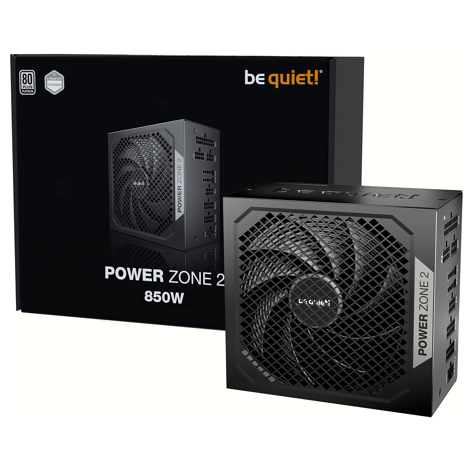BeQuiet POWER ZONE 2 ATX3.1 80Plus Platinum 850W - Modulaire