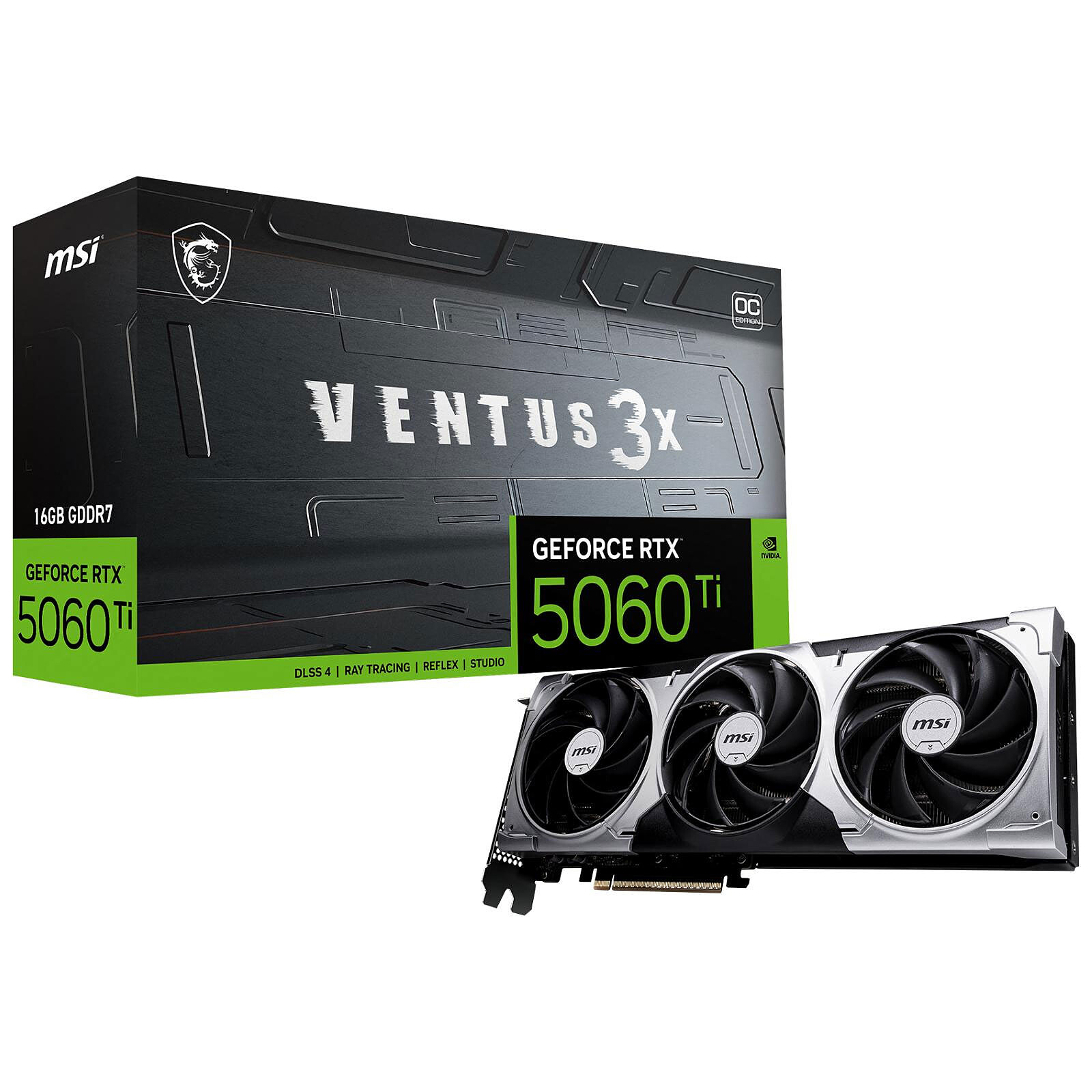 MSI RTX 5060Ti 16G VENTUS 3X OC - image 1