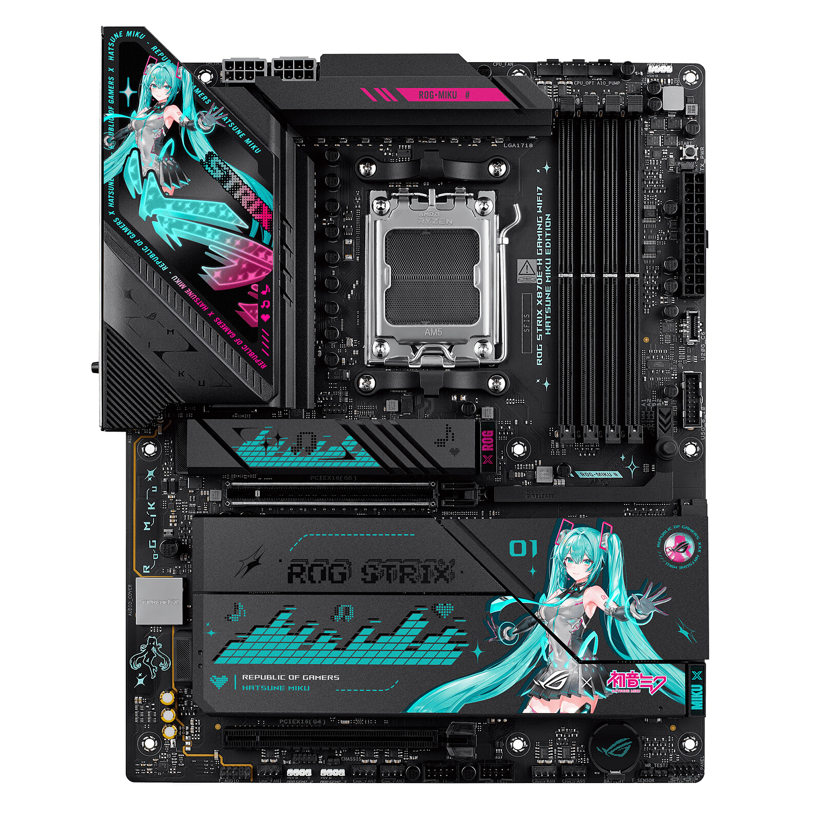 ASUS ROG STRIX X870E-H GAMING HATSUNE MIKU - image 2
