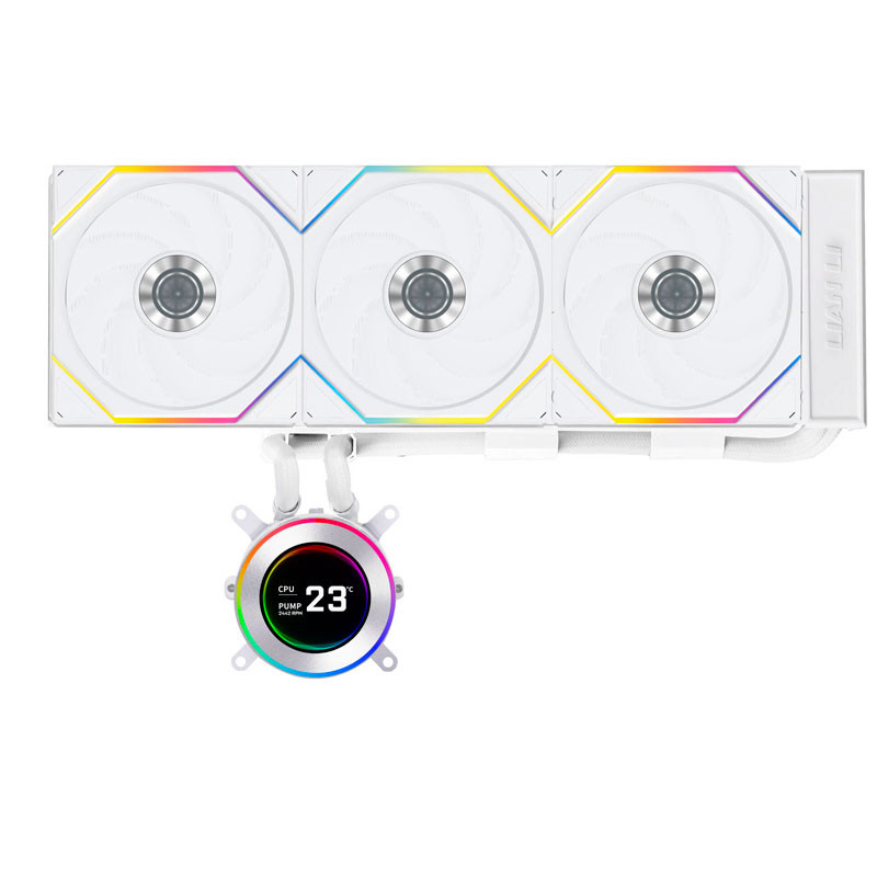 Lian Li Hydroshift II LCD-C 360 TL ARGB - Blanc - image 1