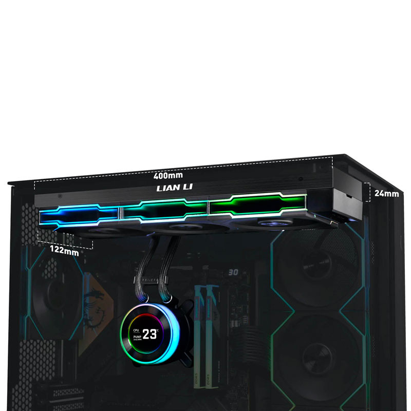 Lian Li Hydroshift II LCD-C 360 TL ARGB - Noir - image 3