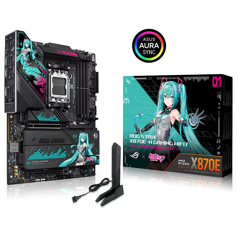 ASUS ROG STRIX X870E-H GAMING HATSUNE MIKU - image 1