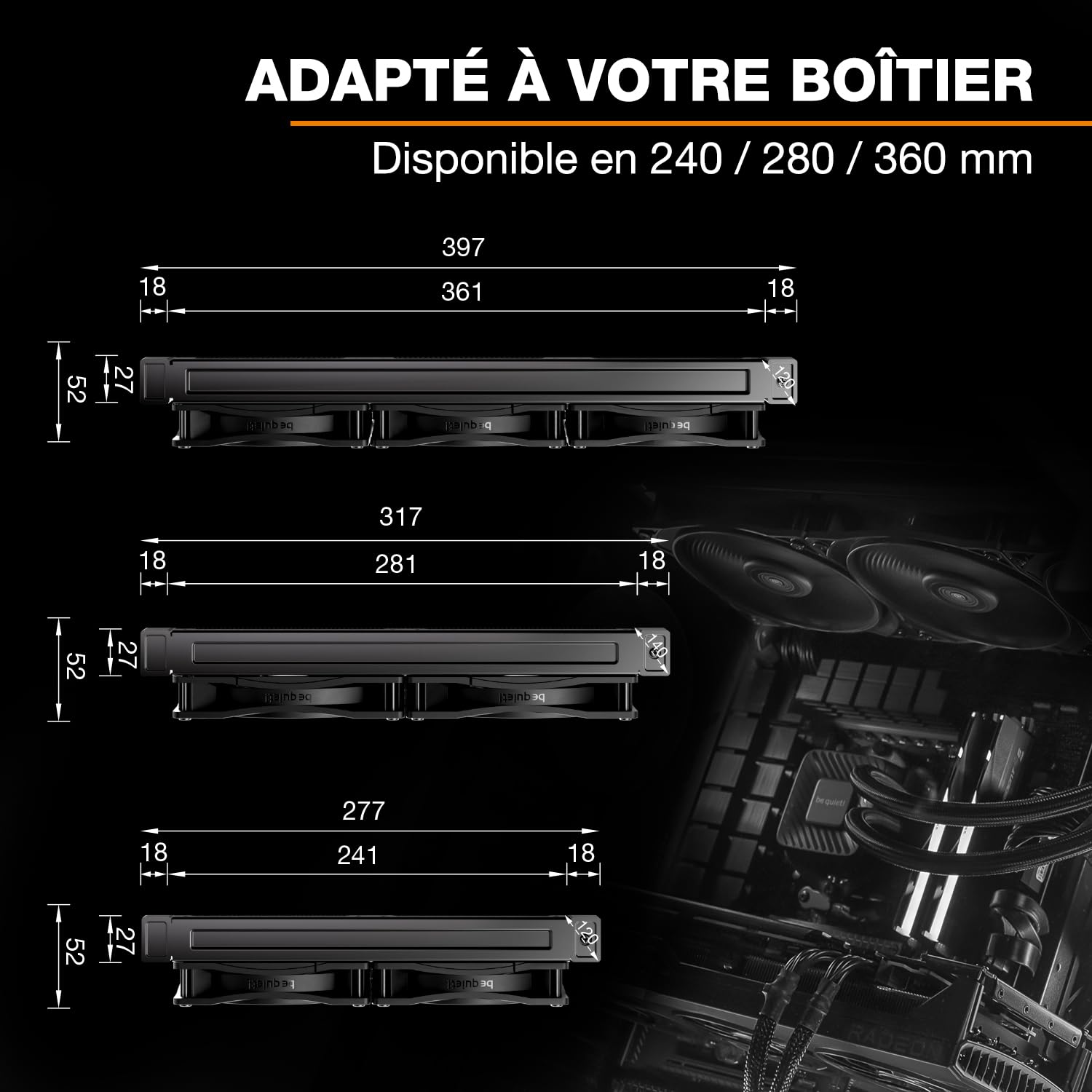 BEQUIET AIO Pure Loop 3 360mm Black - image 3