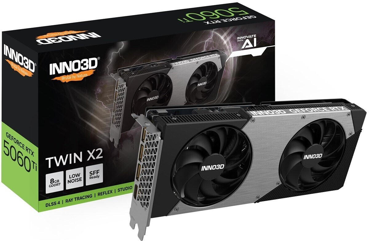 INNO3D GeForce RTX 5060 Ti 8GB Twin X2
