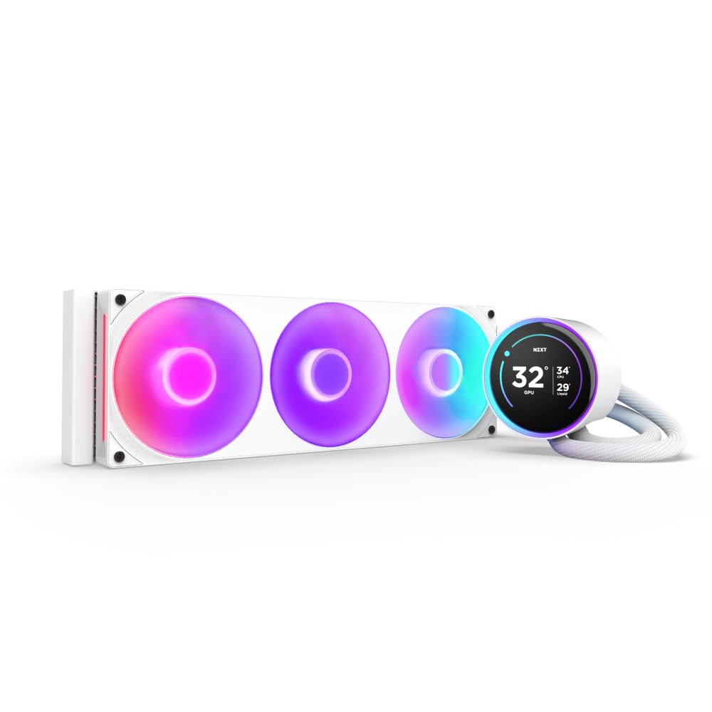 NZXT Kraken Elite 420 RGB V2 Blanc - image 1