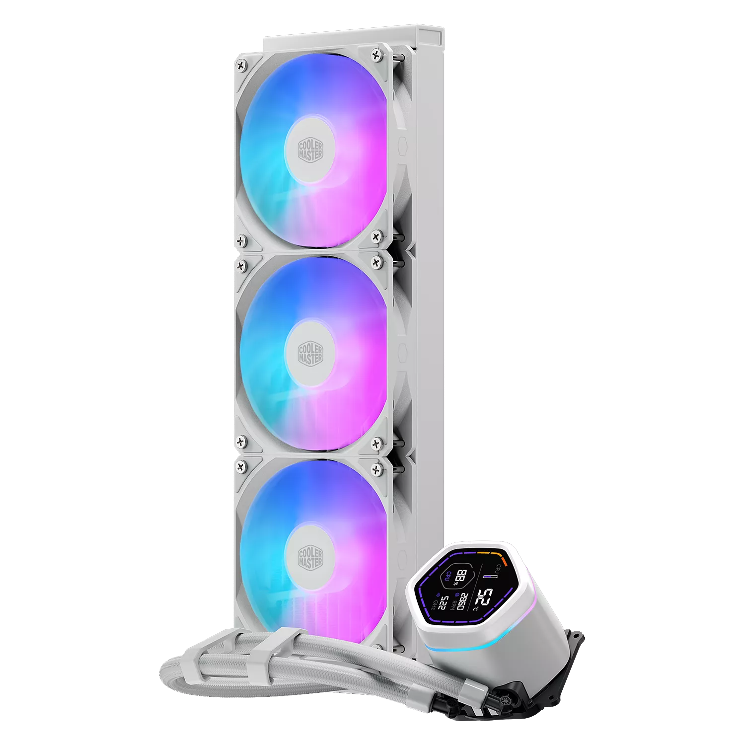 COOLER MASTER ML Core Nex Digital 360 ARGB Blanc - image 2