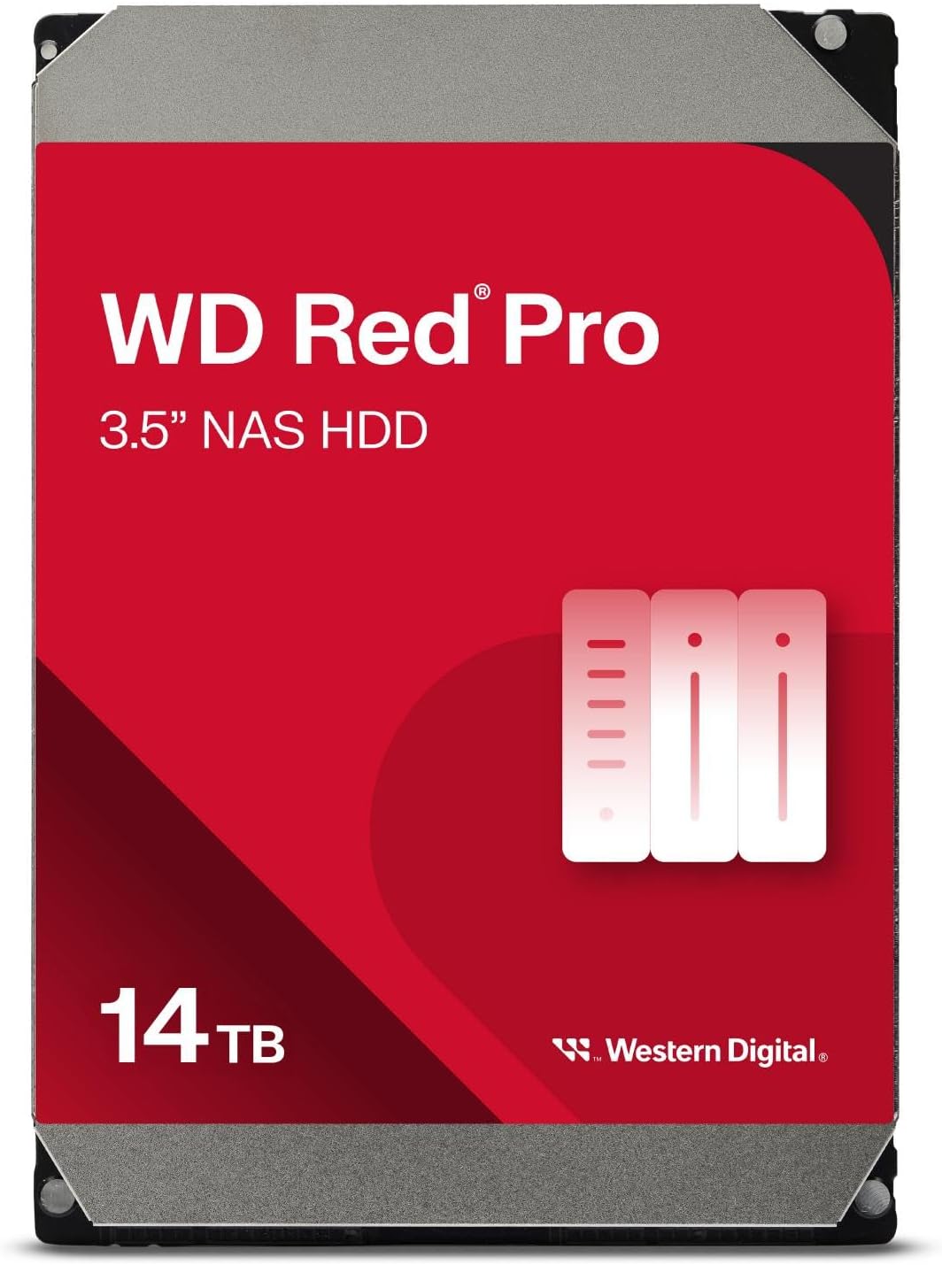 Western Digital WD Red Plus 3.5" 14 To ( WD142KFGX) Disque dur Mécanique