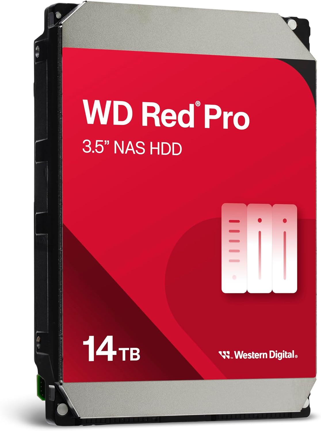 Western Digital WD Red Plus 3.5" 14 To ( WD142KFGX) Disque dur Mécanique - image 2