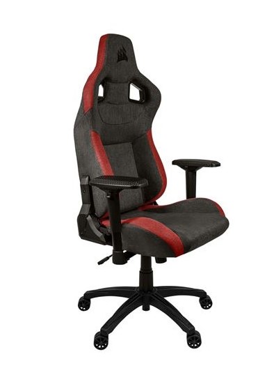 Corsair TC100 Relaxed - Fabric (Noir/Rouge)