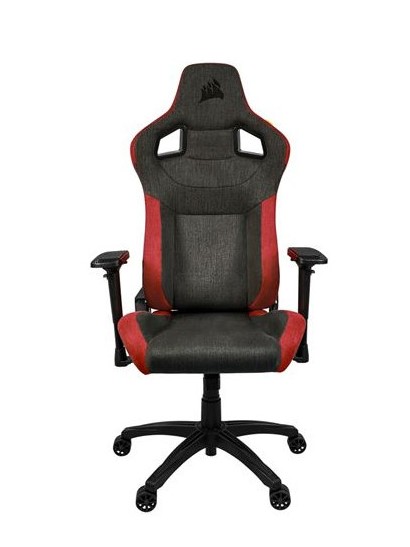 Corsair TC100 Relaxed - Fabric (Noir/Rouge) - image 2