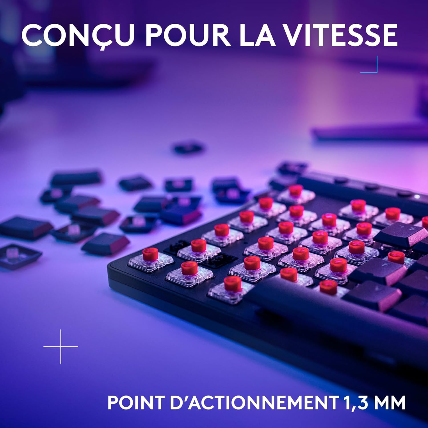 Logitech G G515 Lightspeed TKL Sans Fil Linéaires Noir - image 4