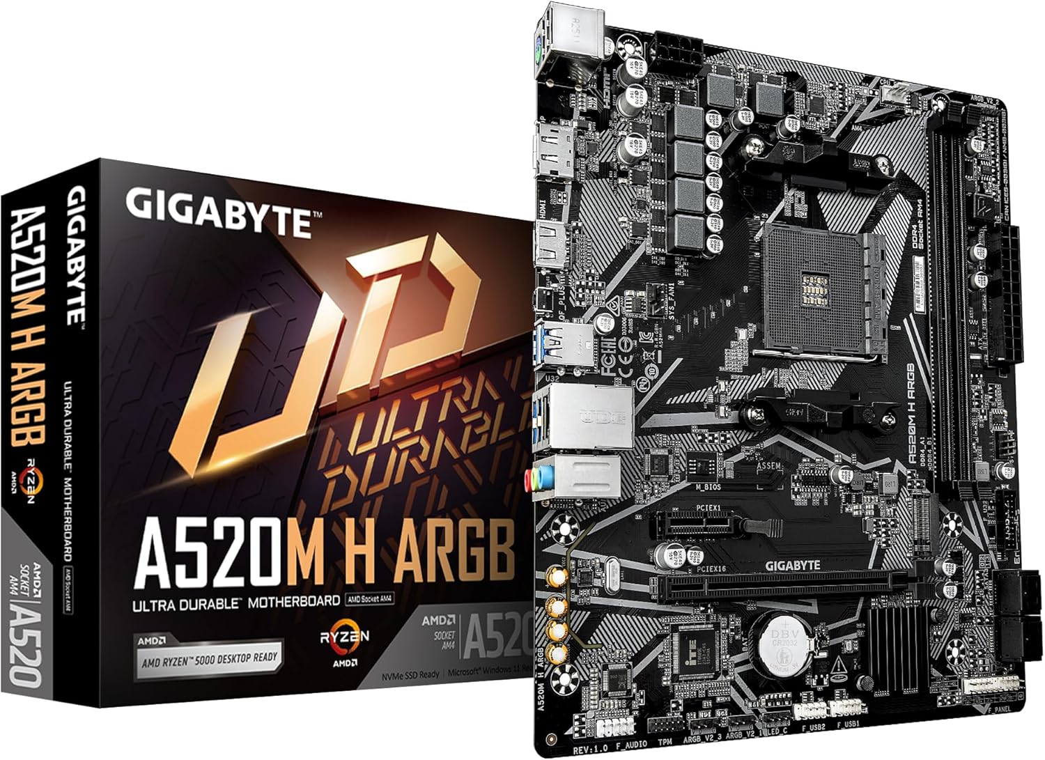 GIGABYTE A520M H ARGB - image 1