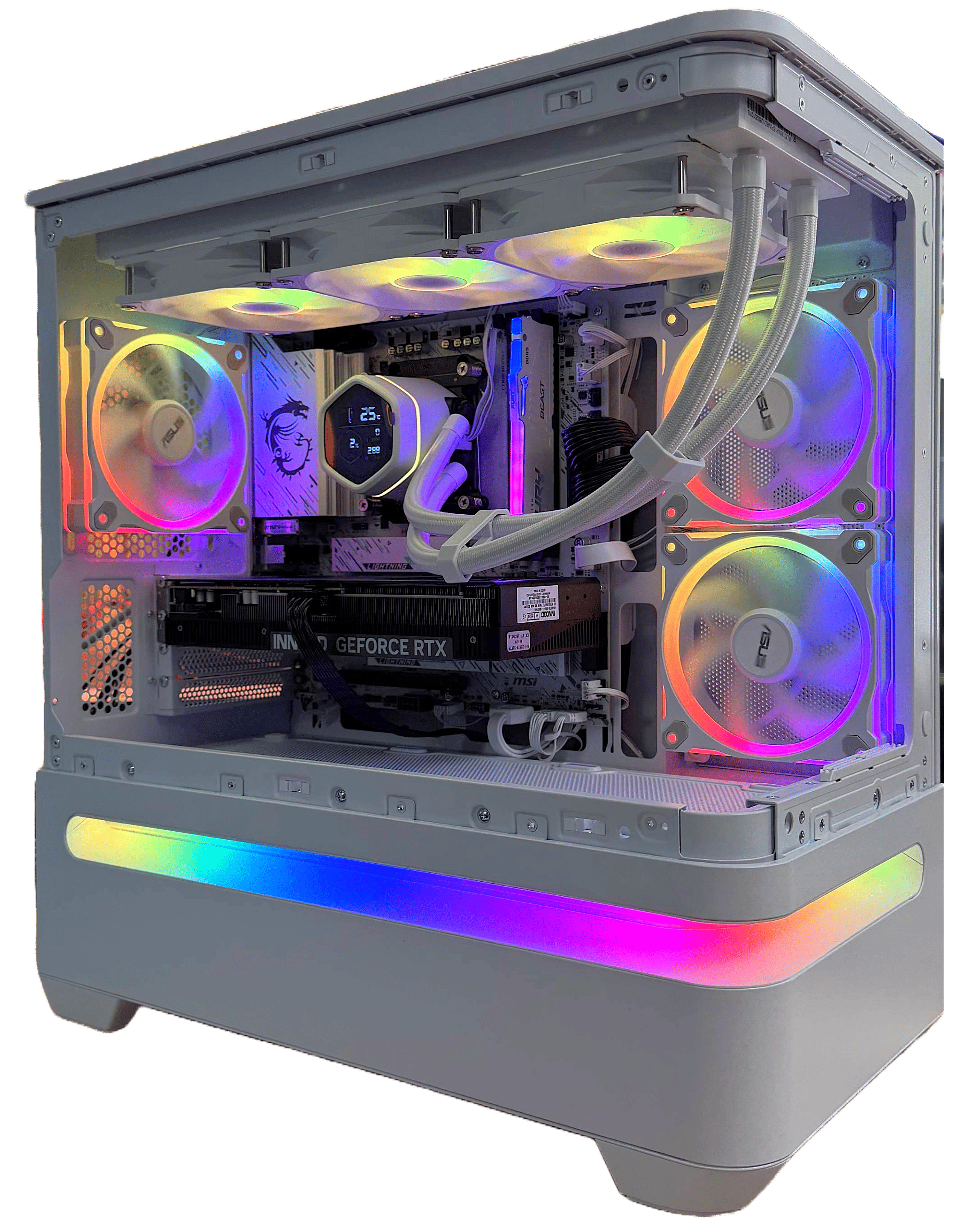 Pc Gamer AP202 Blanc - RTX5060Ti 