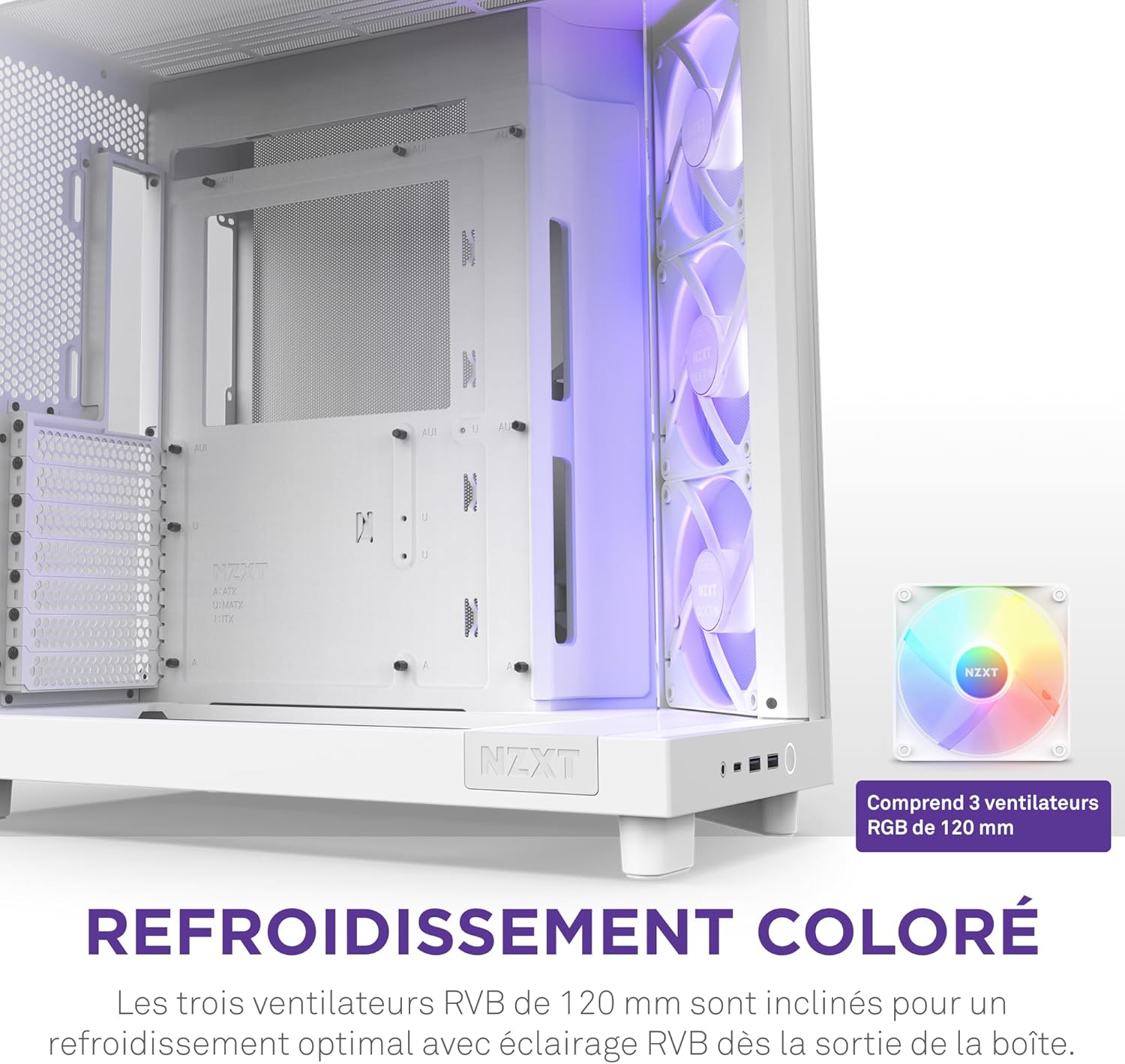 Pc Gamer H6 Blanc - RTX5070 - image 3