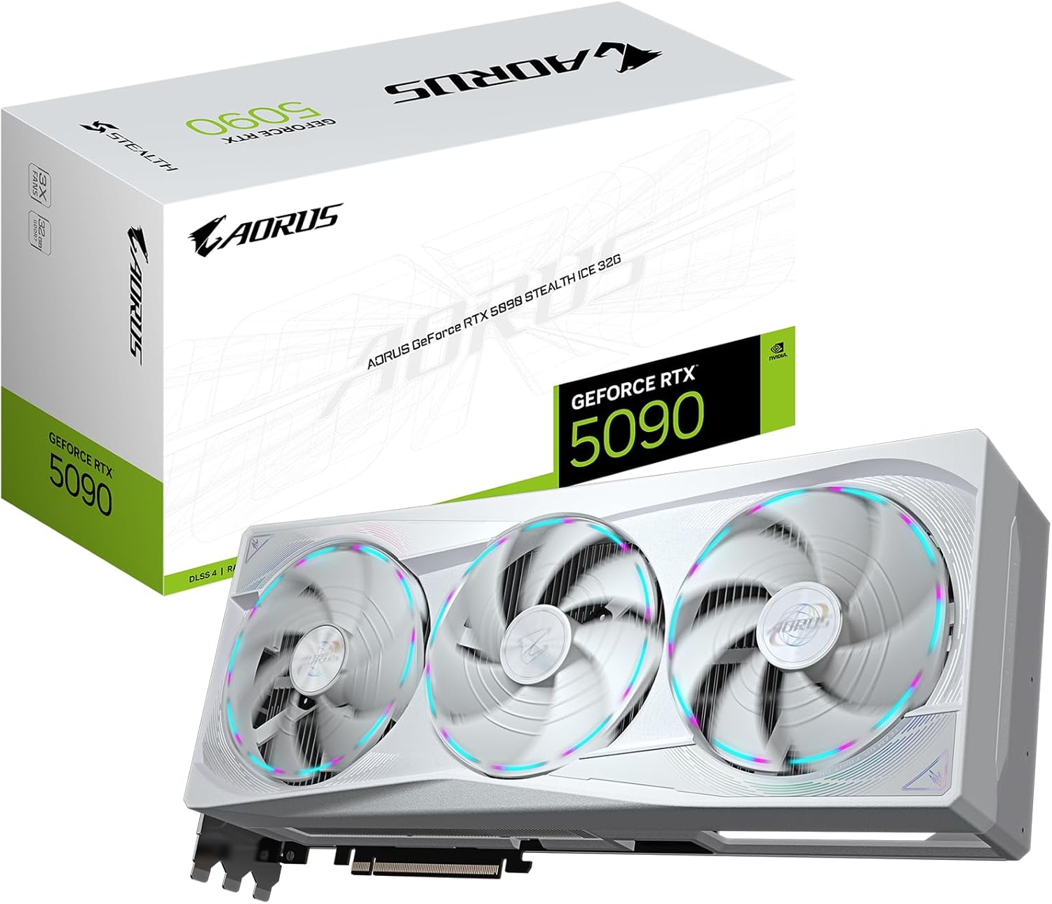 GIGABYTE RTX 5090 AORUS STEALTH ICE-32GD - image 1