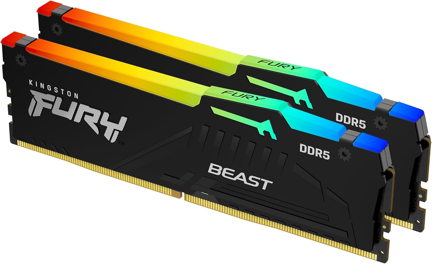 Kingston FURY Beast RGB 128 Go (2x64G) DDR5 5600 MHz - image 1