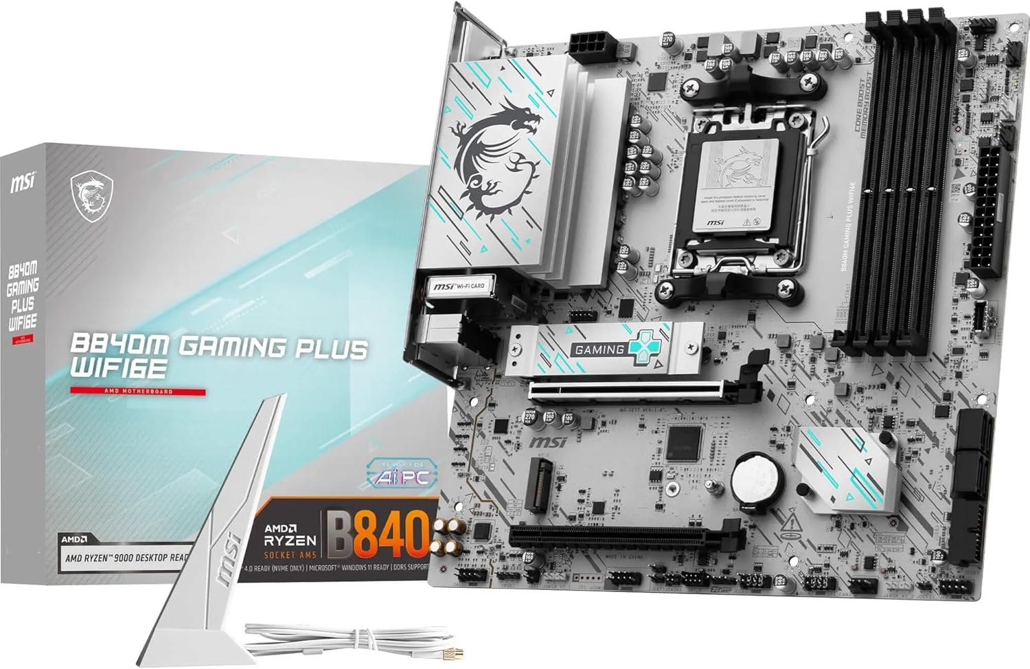 MSI B840M GAMING PLUS WIFI6E - image 1