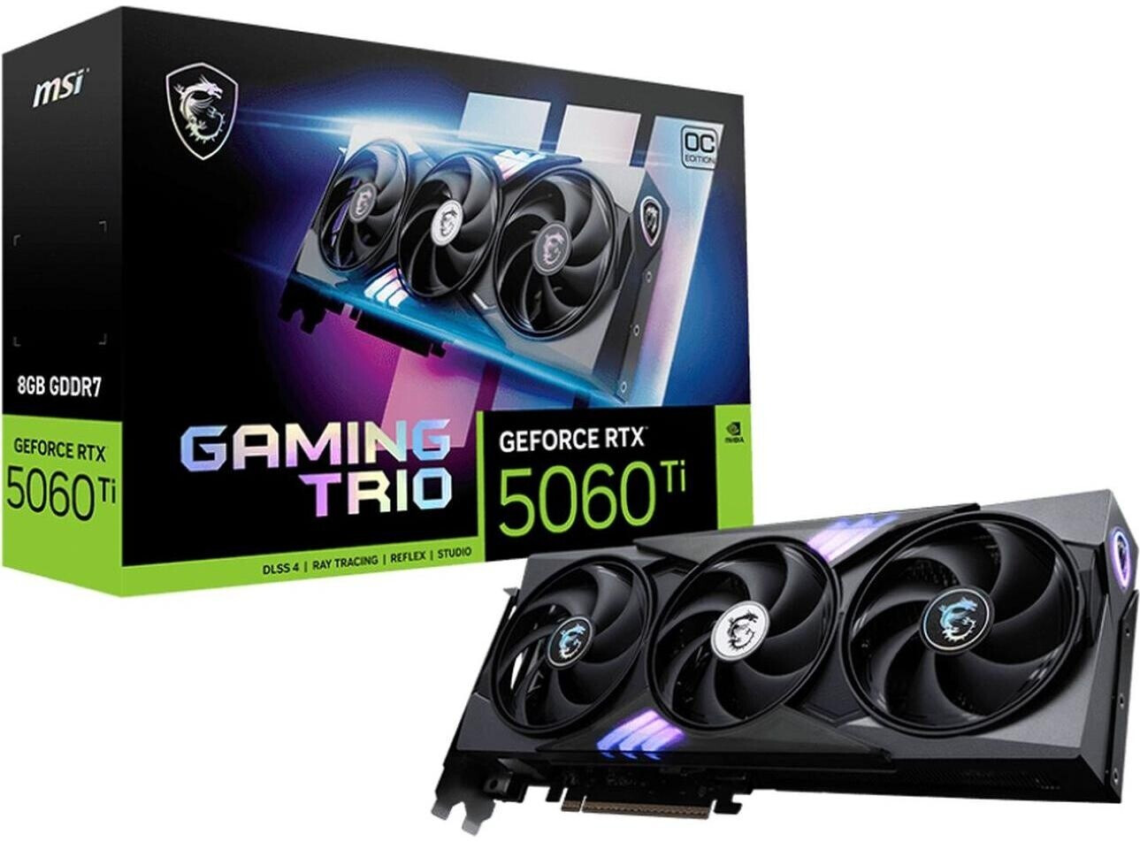 MSI RTX 5060TI 8G GAMING TRIO OC - image 1