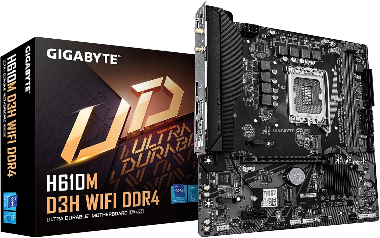 GIGABYTE H610M D3H WIFI DDR4  - image 1