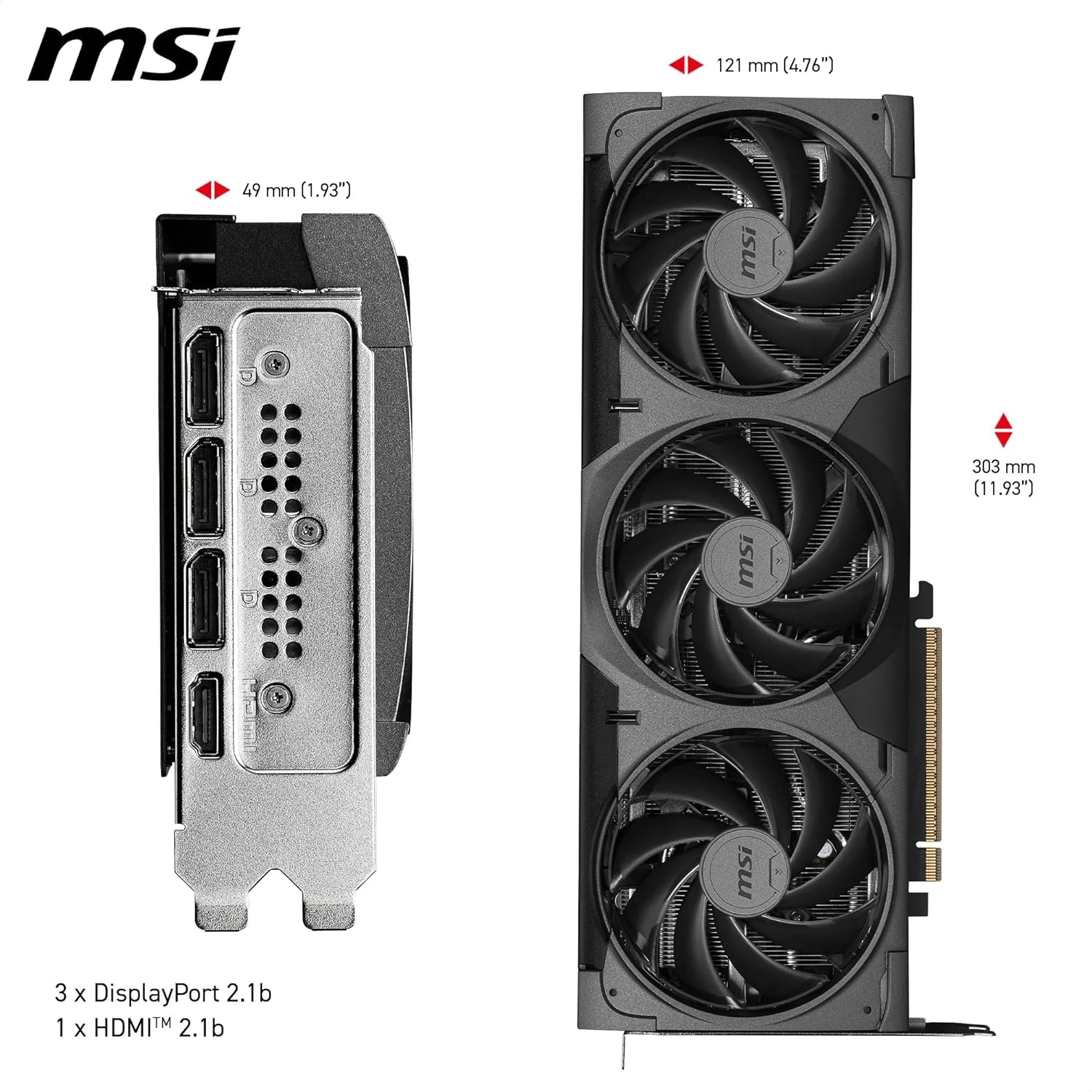 MSI RTX 5080 16G VENTUS 3X OC Black - image 5