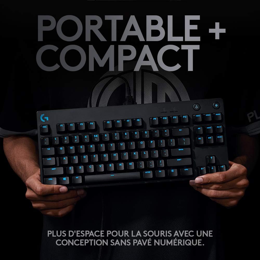 Logitech G PRO TKL mécanique Filaire Noir - image 3