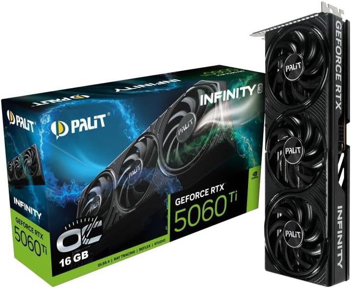 Palit GeForce RTX 5060 Ti  16 G Infinity 3 OC - image 1