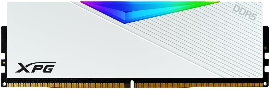 ADATA XPG LANCER RGB  DDR5 6000 16GB (1x16G)CL40 Blanc - image 1