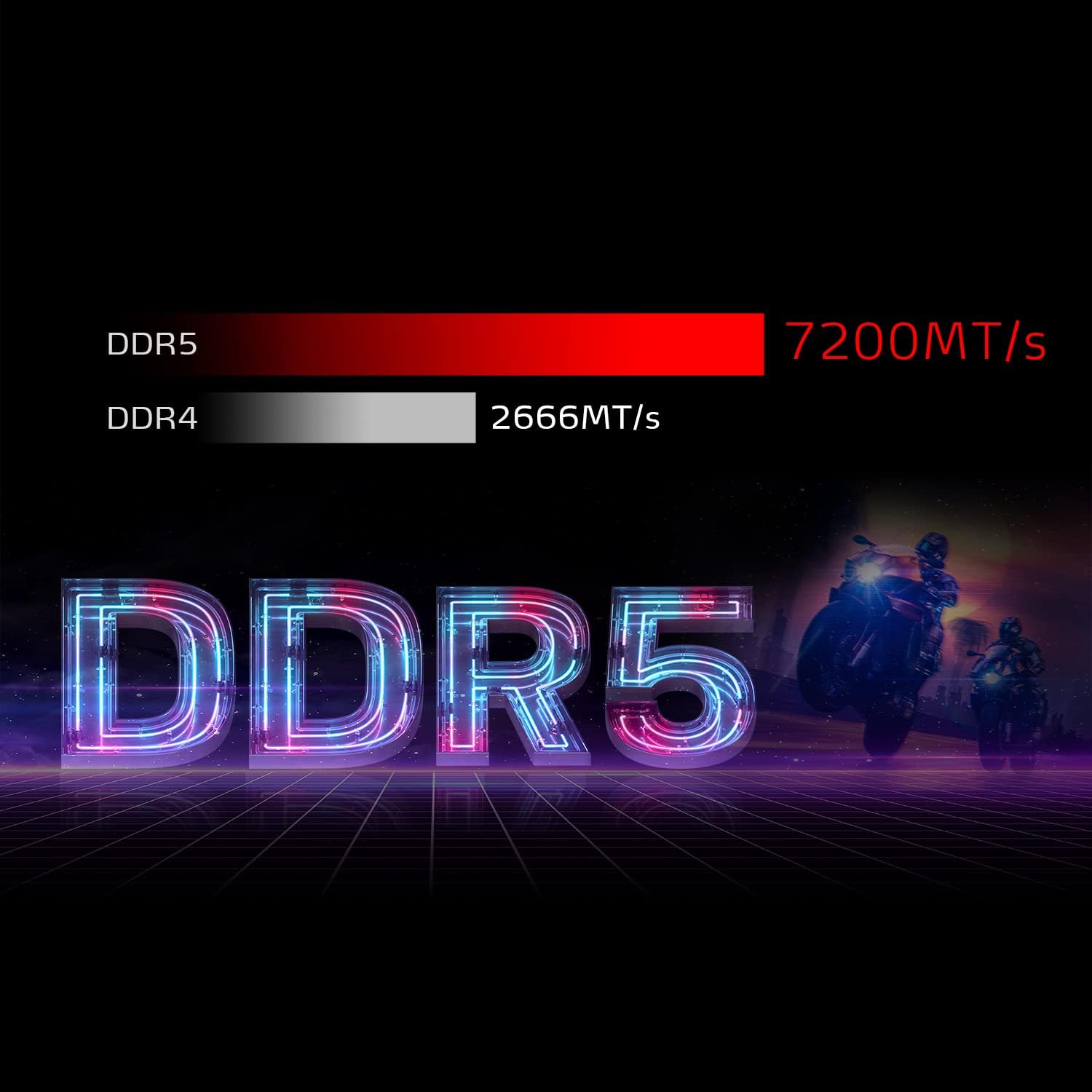 ADATA XPG LANCER RGB  DDR5 6000 16GB (1x16G)CL40 Blanc - image 4