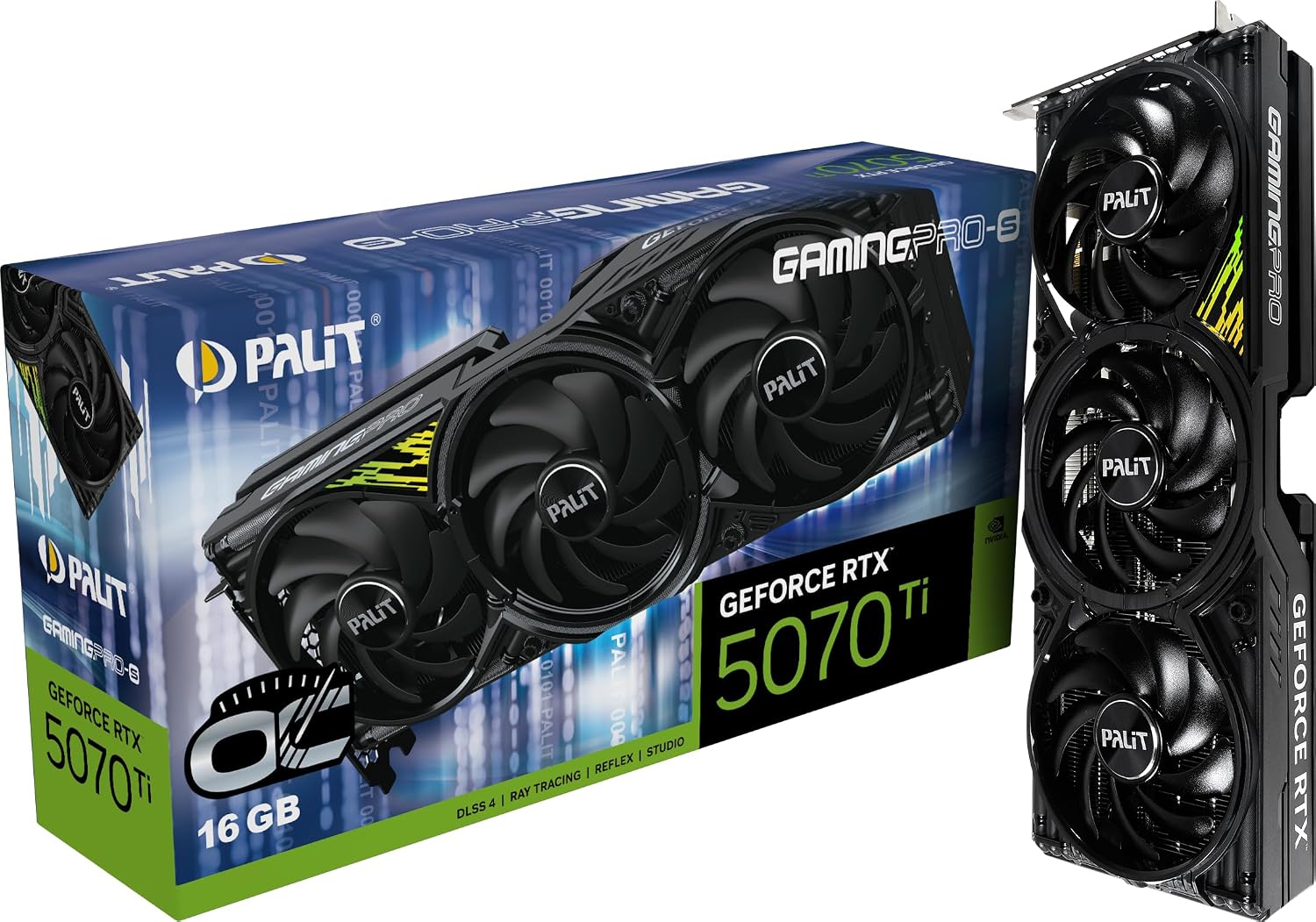 Palit GeForce RTX 5070 Ti GamingPro-S OC 16 Go - image 1
